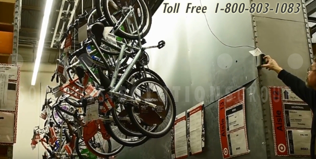 电动自行车天花板升降机