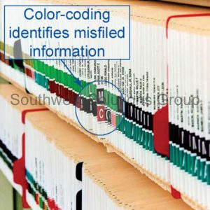 彩色编码文件识别和消除错误文件